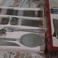 سرویس قاشق و چنگال درجه یک آلمانی ۱۲۶ پارچه|ظروف سرو و پذیرایی|بهارستان, |دیوار