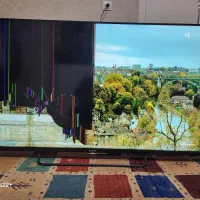 تلوزیون سونی 50 اینچ ضربه خورده مناسب تعمیرکار