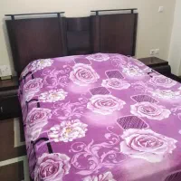 تخت خواب دو نفره، میز آرایش و پاتختی|تخت و سرویس خواب|اصفهان, شهریار|دیوار