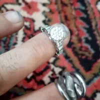 دو عدد انگشتر زنانه نقره نو برای فروش