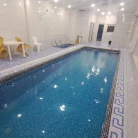 ویلا باغ با استخر آب گرم سر پوشیده