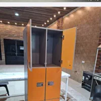 کمد ام‌دی‌اف ضدآب شش‌درب مناسب باشگاه و کارگاه