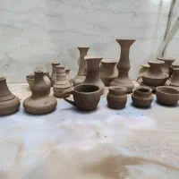 آموزش سفالگری با چرخ، سفال دستی، حجم و مجسمه سازی|خدمات آموزشی|قم, انسجام|دیوار