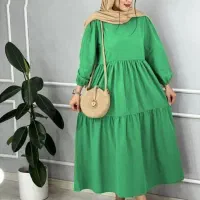 پیراهن/ابر و بادی/دخترونه/فری سایز/فری