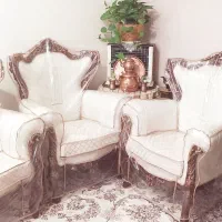 مبل سلطنتی راحتی ۹نفره|مبلمان خانگی و میز عسلی|کاشان, شهرک امیرالمومنین|دیوار