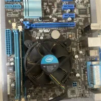 مادربرد باندل    ASUS P8H61 + cpu + RAM 4g ddr3