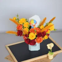 باکس گل مینی روز دانش آموز