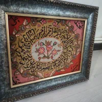 تابلو فرش دست بافت نفیس وان یکاد