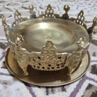 منقل و سینی برنجی