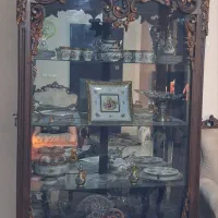 بوفه منبت کاری  چوب راش