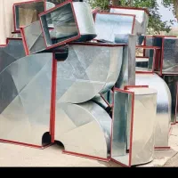 کانال سازی کانال کولر لوله اسپیرال هود کانال تهویه