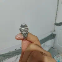 انگشتر نقره فیروزه باباقوری ۹۲۵ عیار|جواهرات|شهریار, اصیل آباد|دیوار