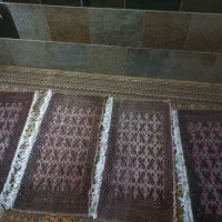 ۴ عدد رو صندقچه ای دستبافت قدیمی