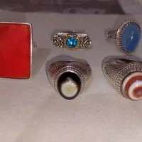 انگشترهای دست‌ساز