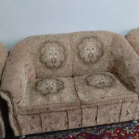 مبل هفت نفره با عسلی شیشه ای ۳۵۰۰|مبلمان خانگی و میز عسلی|مراغه, |دیوار