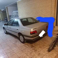 پژو نقره ای متالیک۴۰۵  مدل ۸۷بدون رنگ|خودرو سواری و وانت|شاهین‌شهر, فردوسی|دیوار