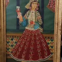 تابلو عتیقه نقاشی کار دست
