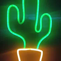 تابلو نئون طرح کاکتوس
