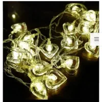 ریسه ی لامپ طرح قلب و ماه