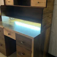 میز تحریر و کتابخانه|میز تحریر و کامپیوتر|کیش, |دیوار