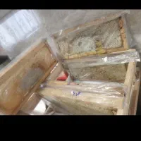 عسل موم دار  و شیره دار