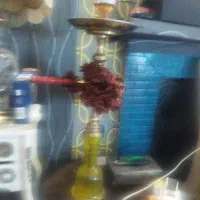 قلیان تنه مسی بلند وکلگسیونی|کلکسیون اشیاء عتیقه|تهران, دهم فروردین|دیوار