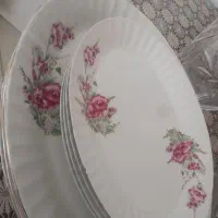 سرویس چینی گل عروس|ظروف سرو و پذیرایی|کاشمر, |دیوار