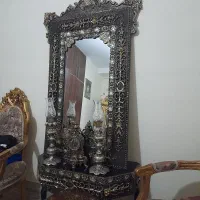 اینه و شمعدان پلی استر