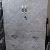 کمد دو در رگال لباس به همراه ۴ کشو