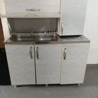 کابینت ام دی آف وسینگ دو لگنه و آب چکان|مصالح و تجهیزات ساختمان|کیاشهر, |دیوار