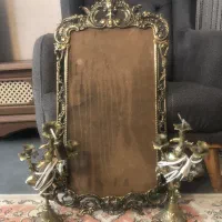 اینه شمعدان برنج