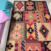 گلیم فرش در حد نو