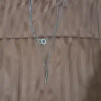 ست گردنبند وگوشواره استیل