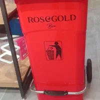 سطل زباله120 لیتری بزرگ  صفر