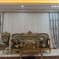 انواع پرده پارچه ایرانی وخارجی|پرده، رانر، رومیزی|مراغه, |دیوار