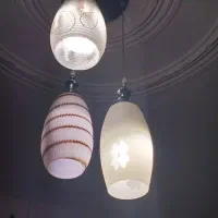 آویز سه تایی با بند تنظیم سالم و نو