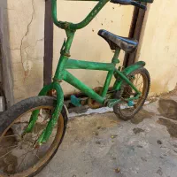 دوچرخه  سبز رنگ سایز ۱۶  فقط ترمز لازم داره|دوچرخه، اسکیت، اسکوتر|بندر ماهشهر, |دیوار