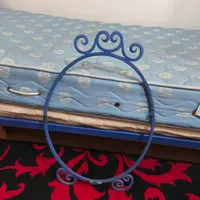 تخت فرفوژه آبی سالم|تخت و سرویس خواب|کرج, منظریه|دیوار