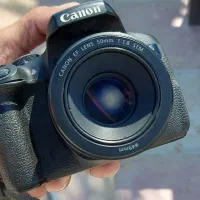 لنز 50mm فیکس کنون|دوربین عکاسی و فیلمبرداری|قشم, |دیوار