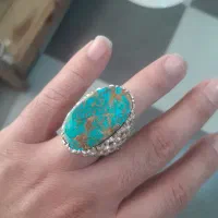 انگشتر نقره فیروزه