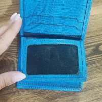 جا کارتی با چرم طبیعی گاوی|کیف، کفش، کمربند|اصفهان, باغ فدک|دیوار