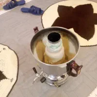 سماور گازی سالم ولوله هواکش الومینیومی|سماور، چایساز، قهوهساز|مشهد, ایثارگران|دیوار