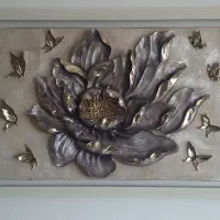 تابلو گل برجسته
