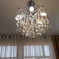 لوستر کریستالی|لوستر و چراغ آویز|اراک, |دیوار