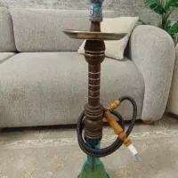 قلیان قلیون دوسیب تنه چوبی قد بلند