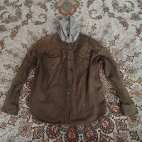 ژاکت جین کلاهدار