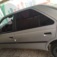 پژو 405 نقره ای. مدل 99