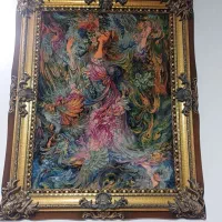 تابلو فرش مینیاتور