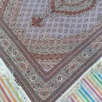 گل ابریشم هس پرداخت نشده رج چهل هس|فرش|ارومیه, |دیوار