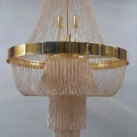 تولید انواع لوستر با طرحی شما به صورت خورده و عمده|لوستر و چراغ آویز|یزد, |دیوار